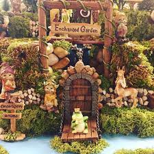 Our Fairies Live In Their Own Enchanted Garden Check Out Our Fairy Garden Page For More Options Midwes Miniature Fairy Gardens Fairy Garden My Fairy Garden