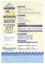 To be curious about learning and to pursue their interests from our varied creative play choices and islamic learning experiences. Kerana Dia Aku Masih Di Sini Genius Aulad Fee Structure 2017