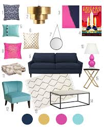 Color Inspiration Navy Aqua Pink And Gold Design Evolving Aqua Living Room Decor Aqua Living Room Pink Living Room