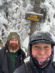 Hiking phelps mountain in rainy conditions