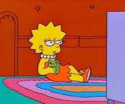 608 images about 𝔹 𝔸 ℂ 𝕂 ℝ 𝕆 𝕌 ℕ 𝔻 𝕊 on we heart it see more about wallpaper art and aesthetic the simpsons lisa simpson simpsons meme