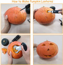 It includes a 1.5 detail blade, a straight gouge, a hook blade, a v scorp blade, a gouge scorp blade and a chisel blade. Cutlery Knife Accessories Halloween Pumpkin Carving Kit And Flameless Candles Battery Operated Led Lights Candles With Timer Remote For Outdoor Patio Garden Home Decoration Kitchen Dining
