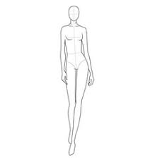Drag and drop to piece them together in adobe illustrator. Fashion Figure Template Vector Images Over 9 900