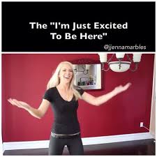 The I M Just Excited To Be Here Dance Move