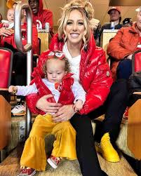 Pregnant Brittany Mahomes Smiles at Game with Daughter ...