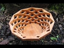 Get my free diy puzzle lamp file. How To Make A Bowl Basket With The Scroll Saw Youtube