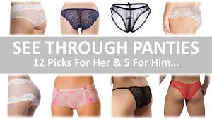 Maybe you would like to learn more about one of these? See Through Panties 12 For Her And 5 For Him Maybe This Pair