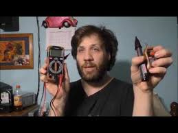 Read, understand and follow safety (voltage & current) visible indication flashing led (voltage & current) frequency range 50 to 500hz operating temperature 14 to 122°f (10°c to 50°c) operating. Testing Craftsman Ac Voltage Detector Youtube