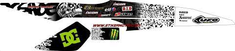 Berikut adalah kumpulan pola striping motor polos : Vega R Master Decal