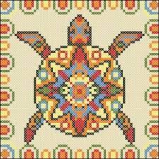Learn how to read them and understand the basic elements of a cross stitch chart in this post. Mayan Turtle Cross Stitch Chart Cross Stitch Cross Stitch Animals Cross Stitch Embroidery