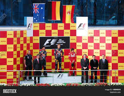 The world drivers' championship, which became the fia formula one world championship in 1981, has been one of the premier forms of racing around the world since its inaugural season in 1950. Formula 1 Podium Image Photo Free Trial Bigstock