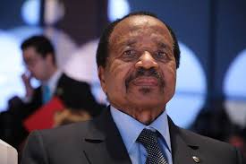 Cameroon's 92-year-old president and the second longest serving president,  Paul Biya, reportedly sent statues of himself and his wife to a campaign  event as he was unable to attend due to old