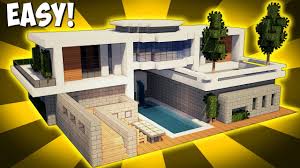 Rated 2.9 from 23 votes and 2 comments. Minecraft How To Build A Large Modern House Tutorial 2017 Youtube