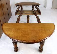 Extra large and long mahogany dining table with two 36 leaves and four 18 leaves. Antique English Victorian Oak Round Extending Dining Table And 4 Leaves For Sale At 1stdibs
