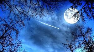 Dark sky landscape wallpaper landscape nature. Moon And Stars Night Wallpaper Data Src High Resolution Starry Night Night Sky 1920x1080 Download Hd Wallpaper Wallpapertip