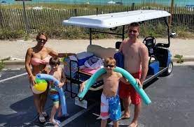 Each cart must have at least one operational headlight, and must have operational rear tail light(s) and/or red reflector(s). Golf Cart Faqs Ocean Atlantic Rentals Outer Banks Beach Rentals