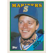 Billy Swift Seattle Mariners Signed 1988 Topps Traded Card #117t