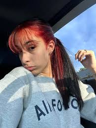 Ashey blonde ombre hair with curly extensions