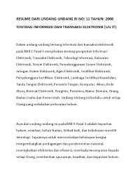 Resume yang lengkap padat dengan penerangan yang mencakupi setiap aspek didalam diri pemohon dan ianya penting bagi pertimbangan juri juri panel dalam pemilihan calon yang sesuai dalam mengisi kekosongan jawatan didalam. Pdf Resume Undang Undang Ricky Hassan Academia Edu