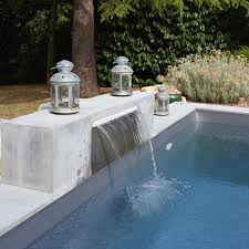 Cascade Pour Piscine Lame D Eau Poitiers Piscines Carre Bleu
