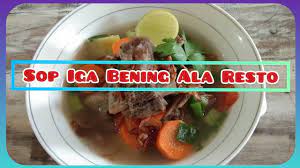 Tak kalah enak dengan bikinan resto, kok.,resep masakan,resep masakan enak,resep masakan rumahan,resep masakan ayam,resep masakan dari selain sop ayam, sop iga sapi juga sangat digemari para pecinta kuliner. Resep Sop Iga Bening Ala Resto Youtube