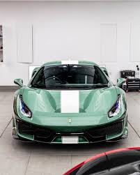 A Unique Color With A Unique Ferrari 488 Pista Tipozerofourzero Topazdetailing Carsociety Super Cars Ferrari Luxury Cars