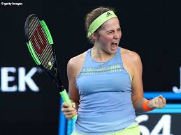 Ostapenko's height is 5 feet 10 inches or 1.77m. Jelena Ostapenko Kandaskan Duan Yingying Di Australian Open Liga Olahraga