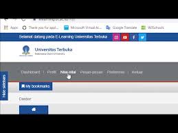 Kaidah tersebut adalah kaidah hukum. Cara Melihat Nilai Di Ut Https Sia Ut Ac Id Pendidikan Sch Id
