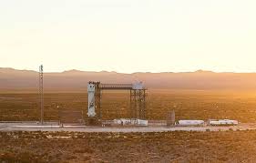 Founder jeff bezos and three others landed safely after blue origin's first flight to space with passengers aboard, a the company's capsule touched down in west texas at about 8:22 a.m. 2mjd3szihvy Im