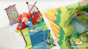Disney Princess Pop Up Book7 Best Pop Up Books Ca 36 x 36 x 58 cm. disney princess pop up book7 best pop