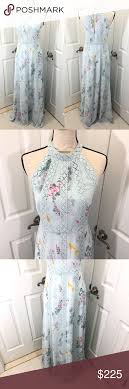 Ted baker floral print silk midi dress100% silk. Sold Ted Baker Dahleen Mint Lace Trim Maxi Dress Clothes Design Maxi Dress Halter Maxi Dresses