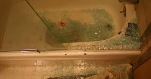 How to clean glass shower doors. Shattered The Danger Hanging In Your Bathroom