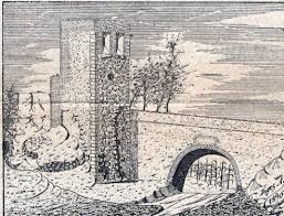 Resultado de imagen de ruinas de castillo  templario   y decadente, dibujos