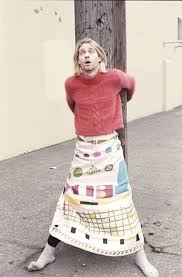 Kurt cobain on the cover of the september 1993 issue of the face photography david sims, via tumblr.com. That Time When Nirvana Dressed Up In Woman Clothes For Mademoiselle Magazine 1993 Vintage Everyday