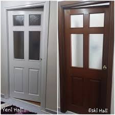 Panel Kapi Boyama Kapilar Dekorasyon Fikirler