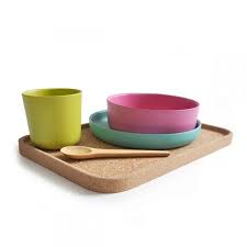 Set Enfant Bambino 24 Livre Dans Un Coffret Cadeau Ce Set Enfant Est Fabrique A Partir De Fibres De Bambou Et D Autres Matieres Vegetales 30er Kies Kinder