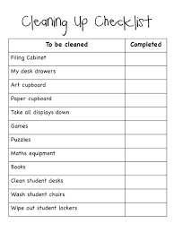 Stars And Wishes Term 4 No Chore Linky Organising For The End Of Year Clean Up Classroom Checklist Clean Classroom Classroom Organisation