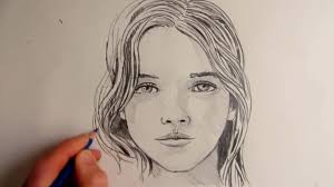 Draw wavy hair step by step. How To Draw A Female Face Step By Step Draw Central
