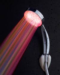 Taut Led Bathroom Shower Head Lights Up With Automatic Changing Mix Color Walmart Com Walmart Com
