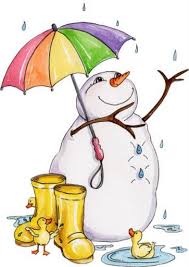 Image result for cute snow melting spring clipart