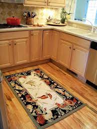 I jumped on the rug in the kitchen bandwagon. Kitchen Rugs Diarist Project Kitchen Mats Floor Kitchen Rug Rooster Kitchen Decor