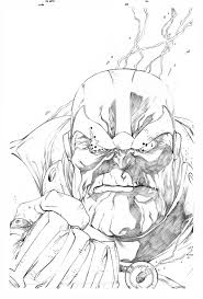 Thanos By Igbarros On Deviantart Pikachu Coloring Page Name Coloring Pages Dark Horse Comics