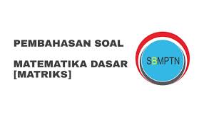 We did not find results for: Contoh Soal Soal Matematika Dasar Matriks Sbmptn Contoh Soal Dan Pembahasan Icpns