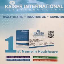 Use this card to register your vehicle or keep it in your car as proof of insurance for law enforcement. Kaiser Longterm Kaiser International Health Group Facebook