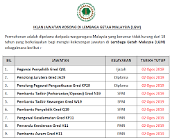 We did not find results for: Jawatan Kosong Di Lembaga Getah Malaysia Lgm Kelayakan Pmr Spm Diploma Ijazah Ejawatankini Com