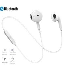 Noise cancellation reduces ambient background noise on phone calls when you're holding the if you can't hear the sounds that announce incoming calls and other alerts, iphone can flash its led. Wireless Bluetooth Earphones Noise Cancelling Headset Neckband Life Sport Stereo In Ear With Microphone For Iphone Xs Samsung 9 1090 Shop