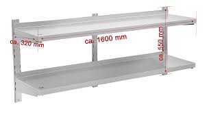 Maybe you would like to learn more about one of these? Beeketal Gastro Stainless Steel Shelf Wall Shelf Beeketal Lebensmitteltechnik