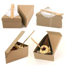 Cake Slice Boxes Available From Www Theprettybaker Co Nz Ide Kemasan Kemasan Produk Ide Makanan