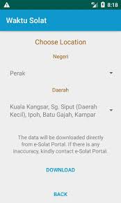 Berikut adalah garis panduan solat jumaat, solat fardu lima waktu , solat sunat tarawih dan program ihya ramadan 1442 h sepanjang tempoh perintah kawalan pergerakan pemulihan (pkpp) negeri perak darul. Waktu Solat For Android Apk Download