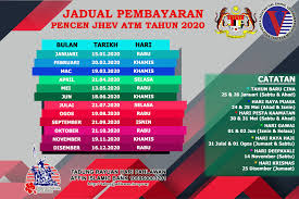 Dengan aplikasi tarikh gaji pencen 2019 anda tidak tertungu tunggu bila gaji pencen nak. Jhev Atm Jadual Pembayaran Pencen Jhev Atm Tahun 2020 Facebook
